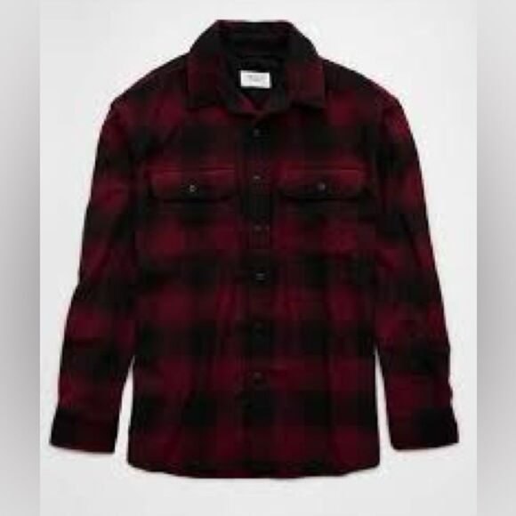 American Eagle‎ Men's Flannel Shirts plaid size XL NWT - Picture 2 of 4